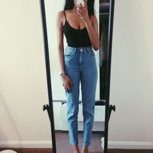 Topshop Moto Mom Jeans